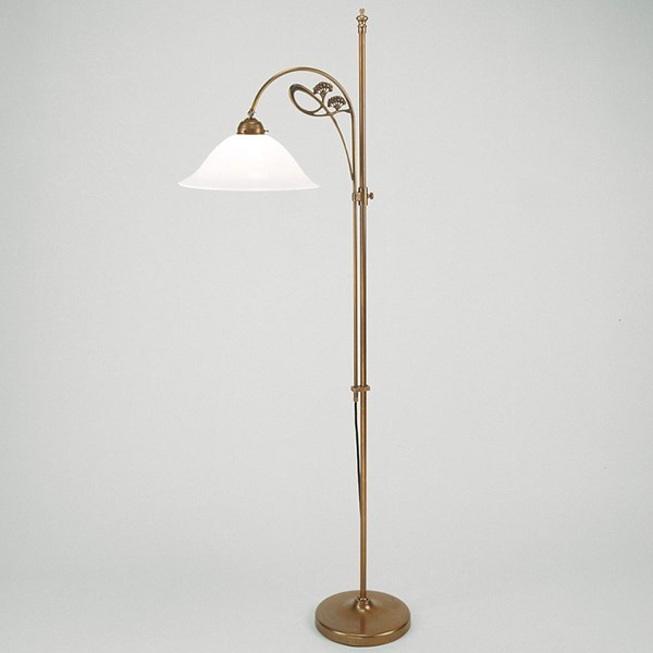 Floor Lamp / Reading Lamp Jugendstil Cow Parsley