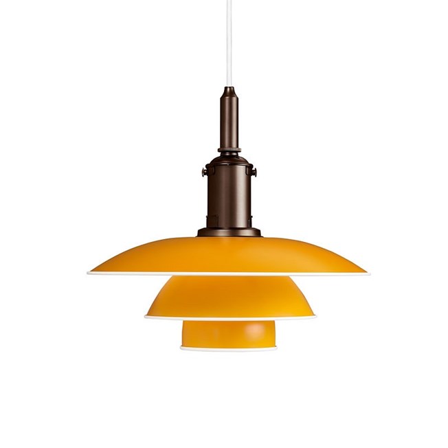 Louis Poulsen PH 3½-3 Hanging Lamp in yellow