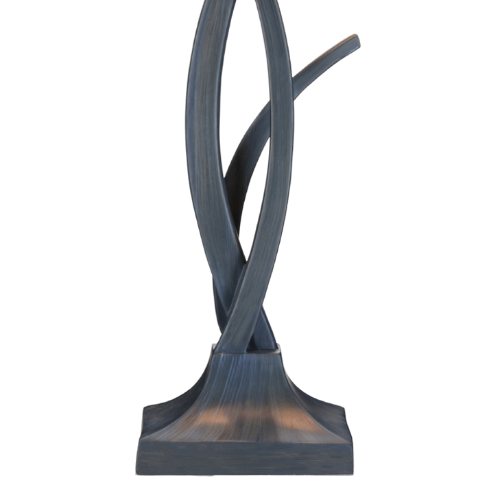 Tiffany Table Lamp Styled Flower Detail Base