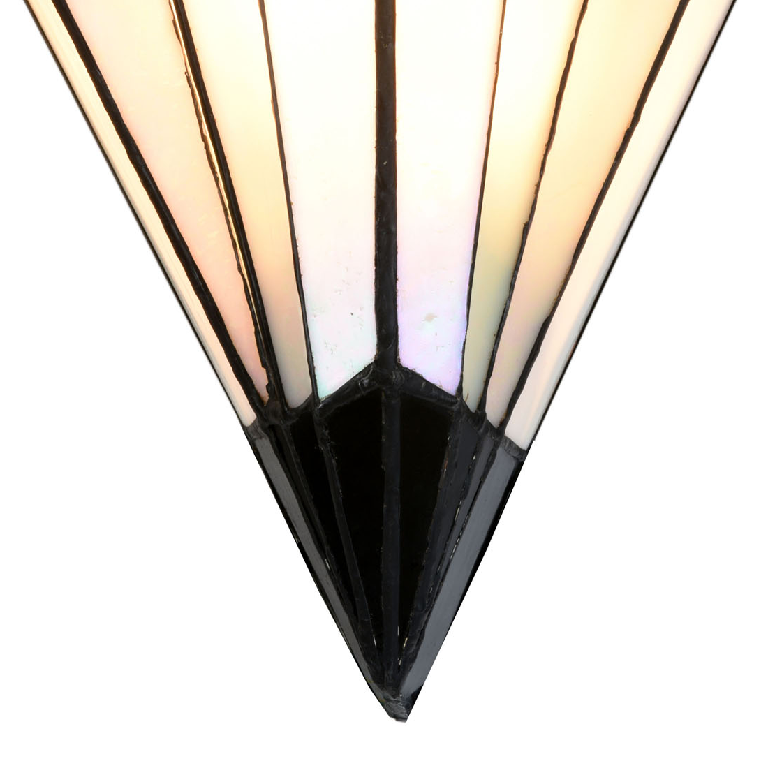 French Art Deco Tiffany Wall Lamp Detail