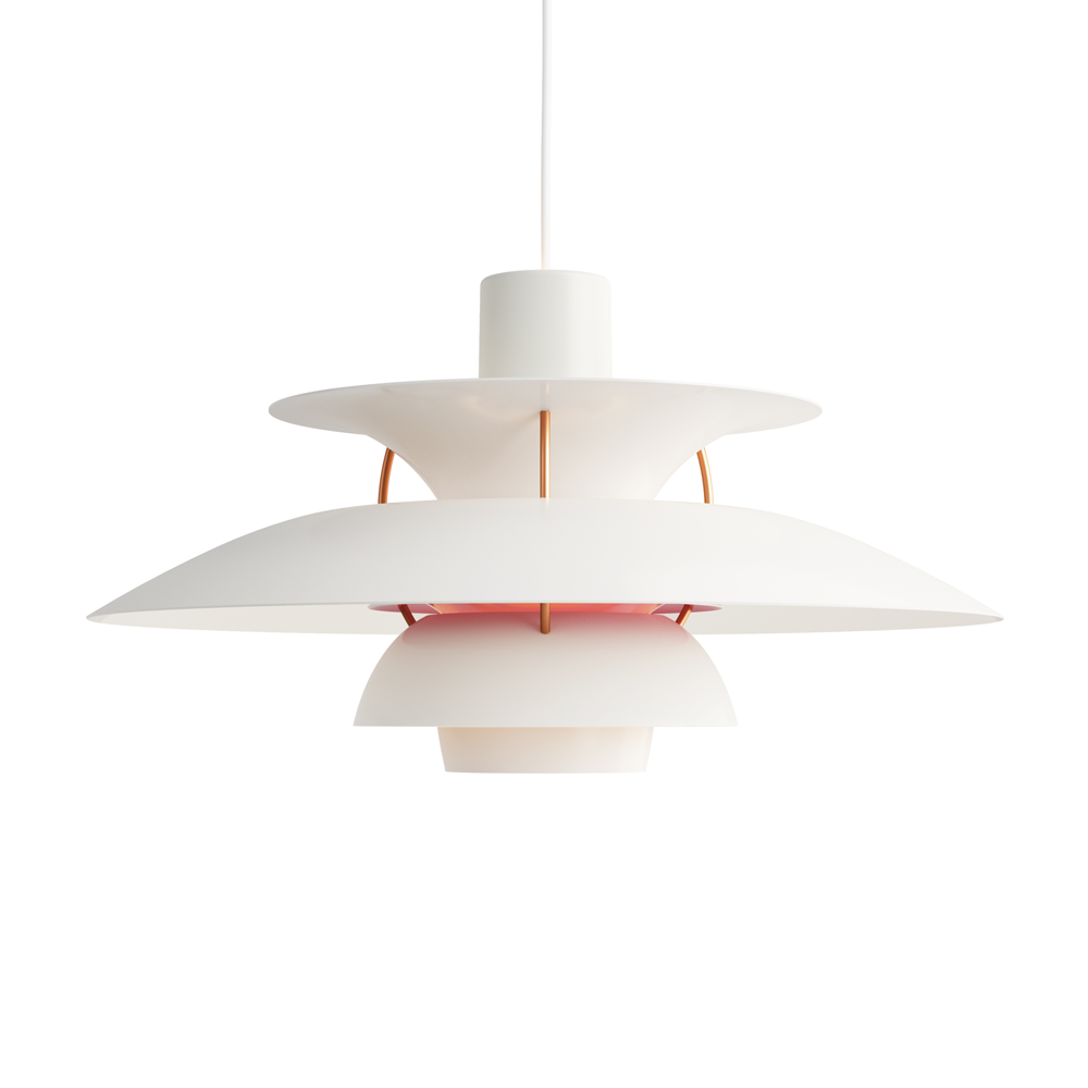 Louis Poulsen PH 5 Pendant Light Modern White