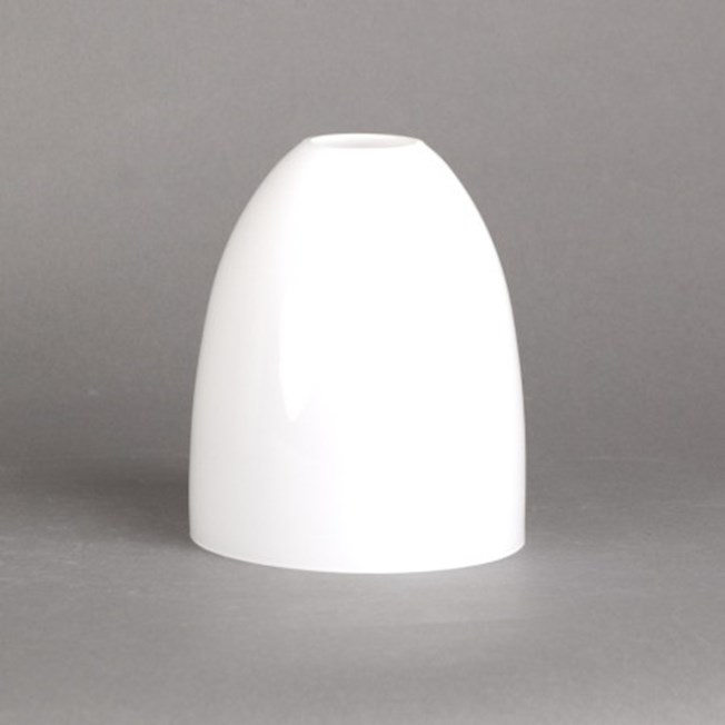 Opal white glass shade Cup