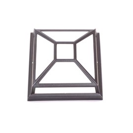 Outdoor Lamp Square Shatterproof with Bars