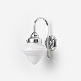 Wall Lamp Acorn Small Meander Chrome