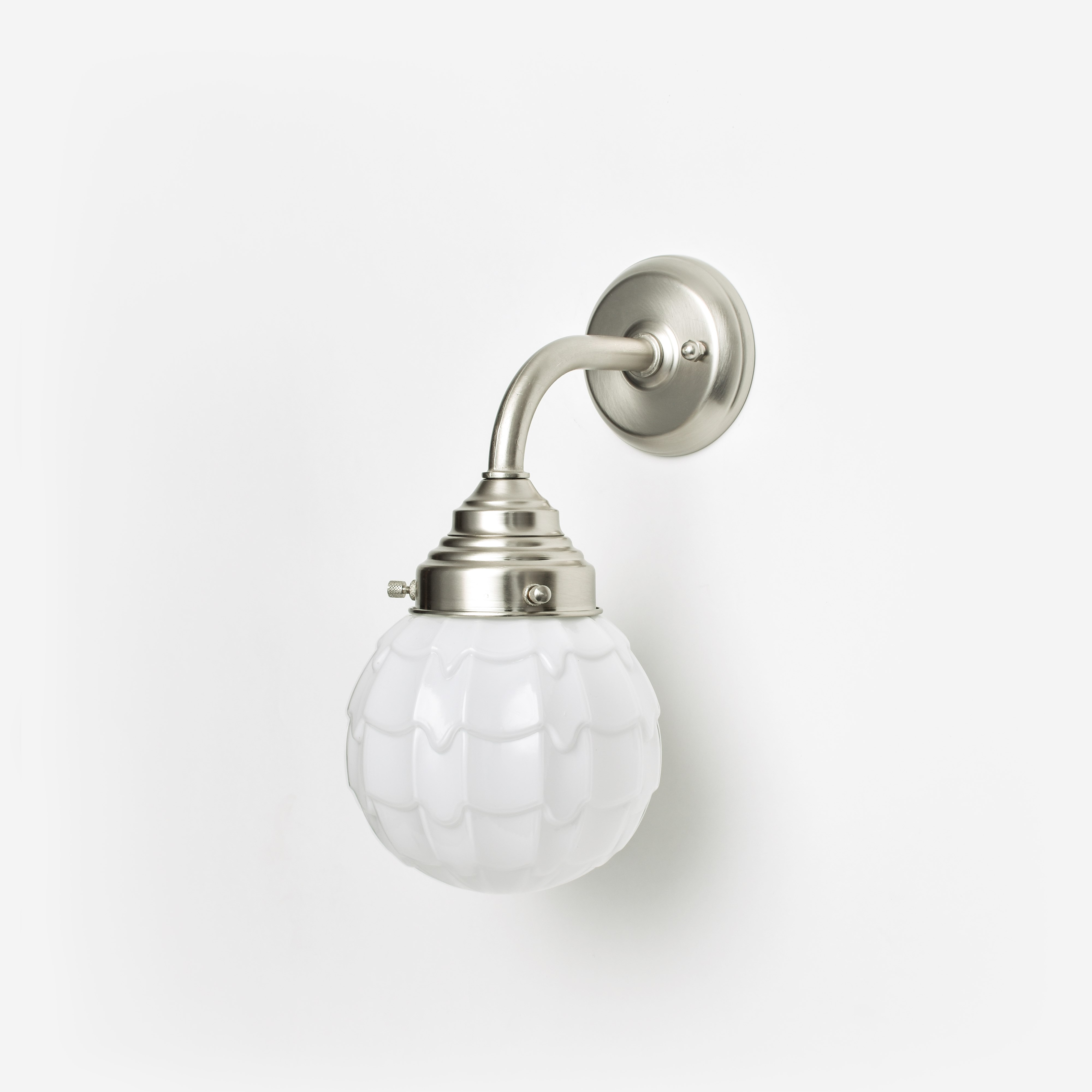 Wall Lamp Artichoke Curve Matt Nickel