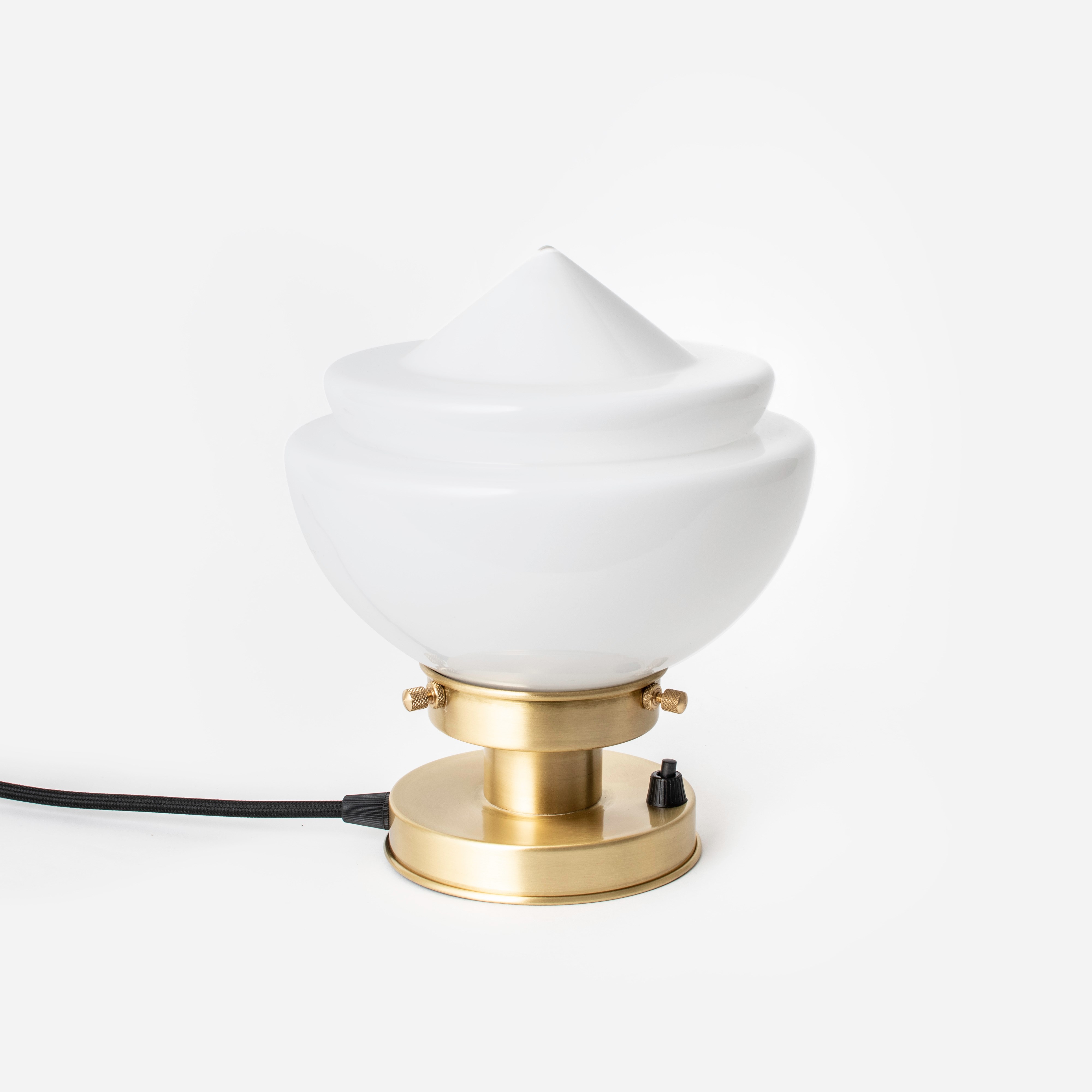 Table Lamp Small Pointy 20's Brass