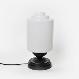 Low Table Lamp Stepped Cylinder Medium Moonlight