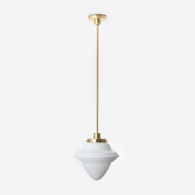 Pendant Lamp Acorn Large 20's Brass