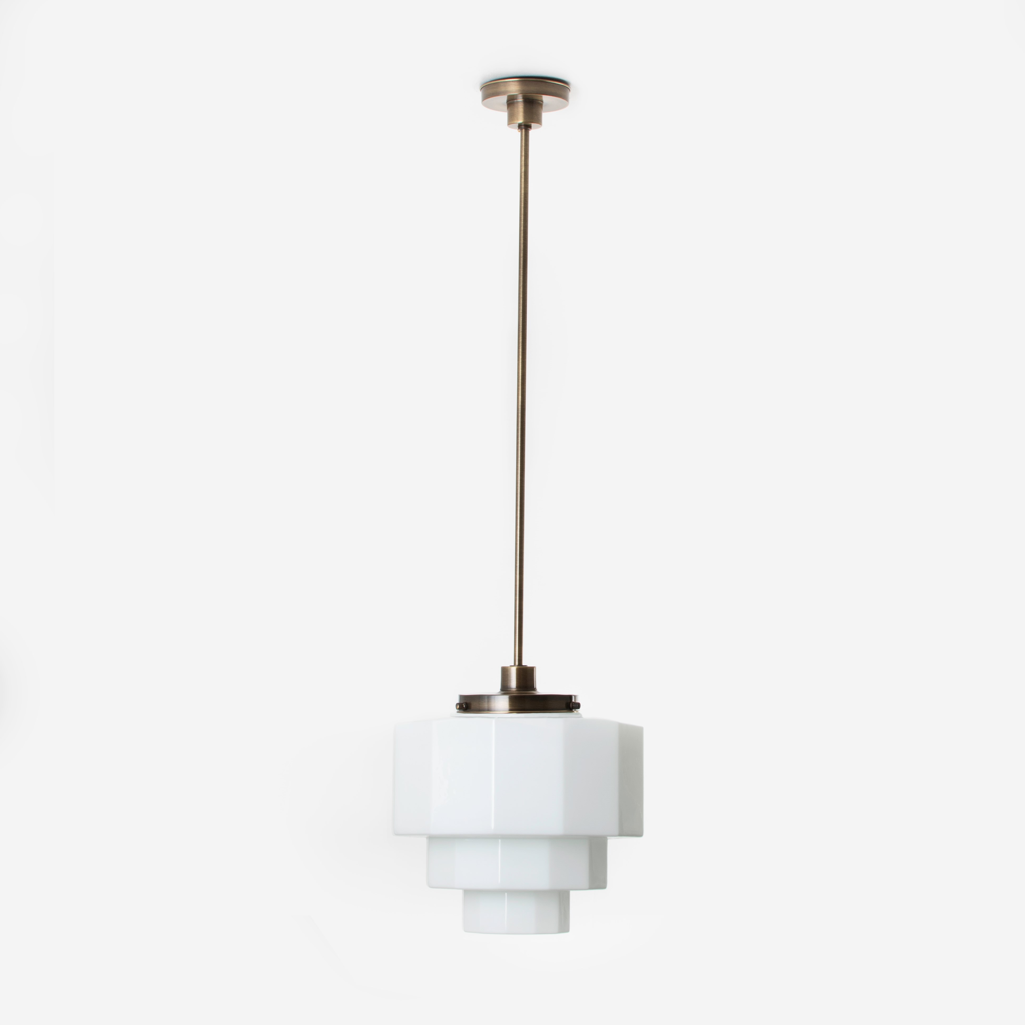 Pendant Lamp Dodecagon 20's Bronze