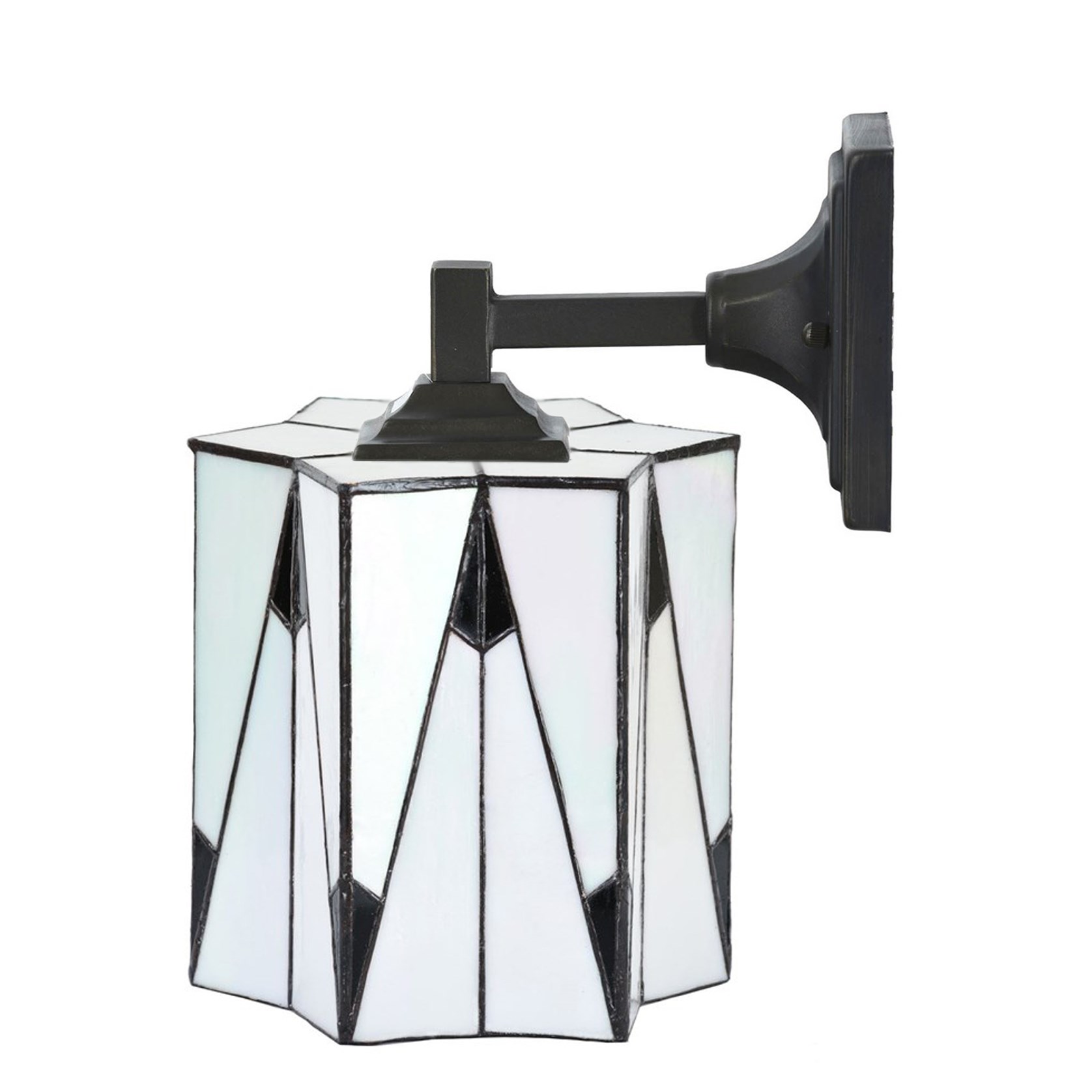 Tiffany Wall Lamp French Art Deco Quadrat