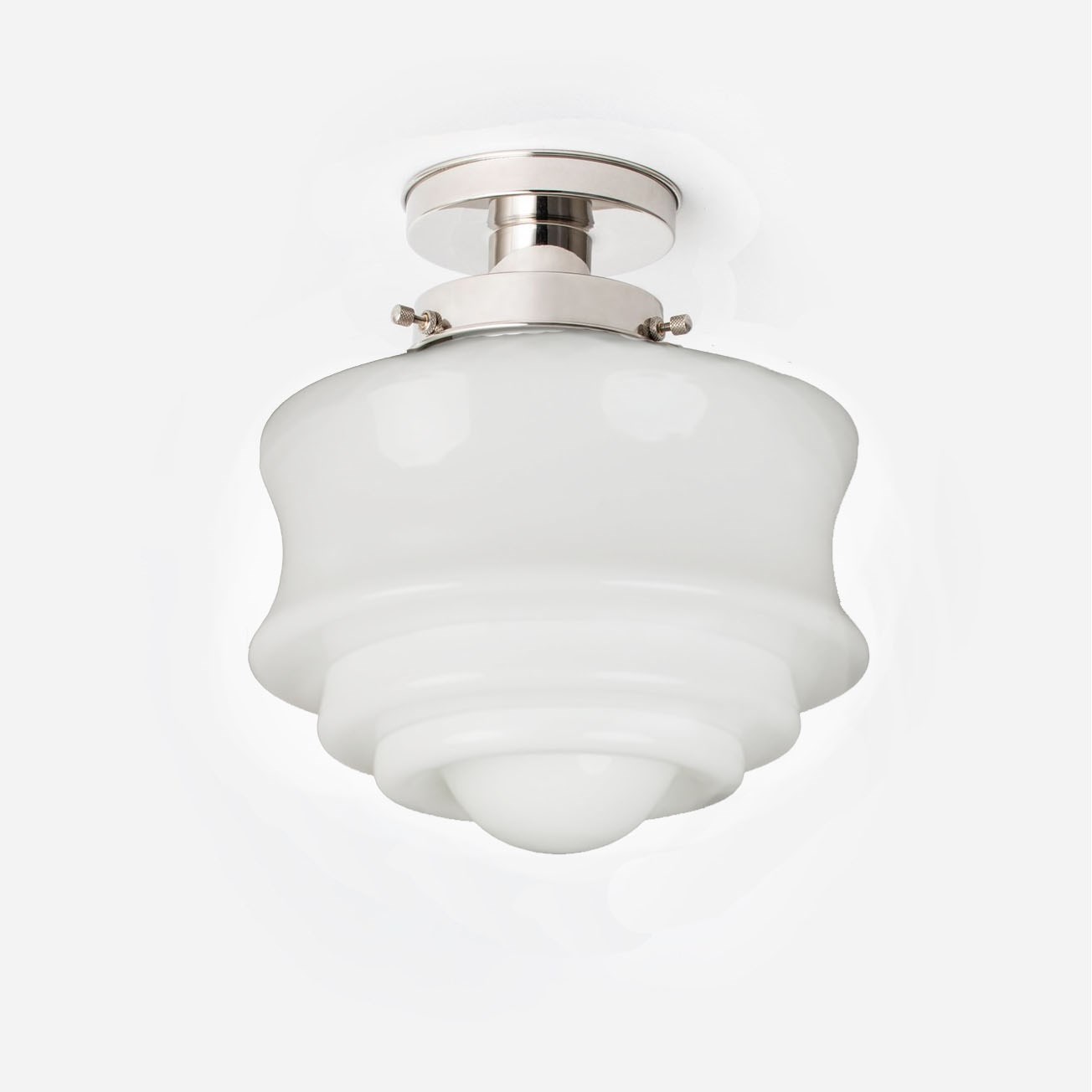 Ceiling Lamp Nordic 20's Nickel