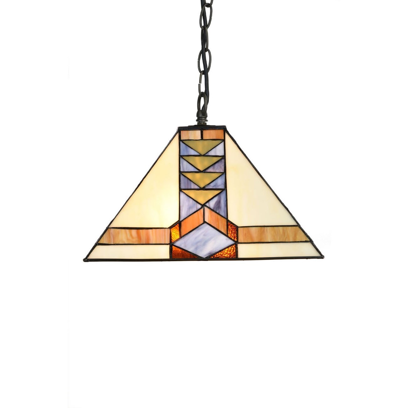 Tiffany Hanging Lamp Pyramide