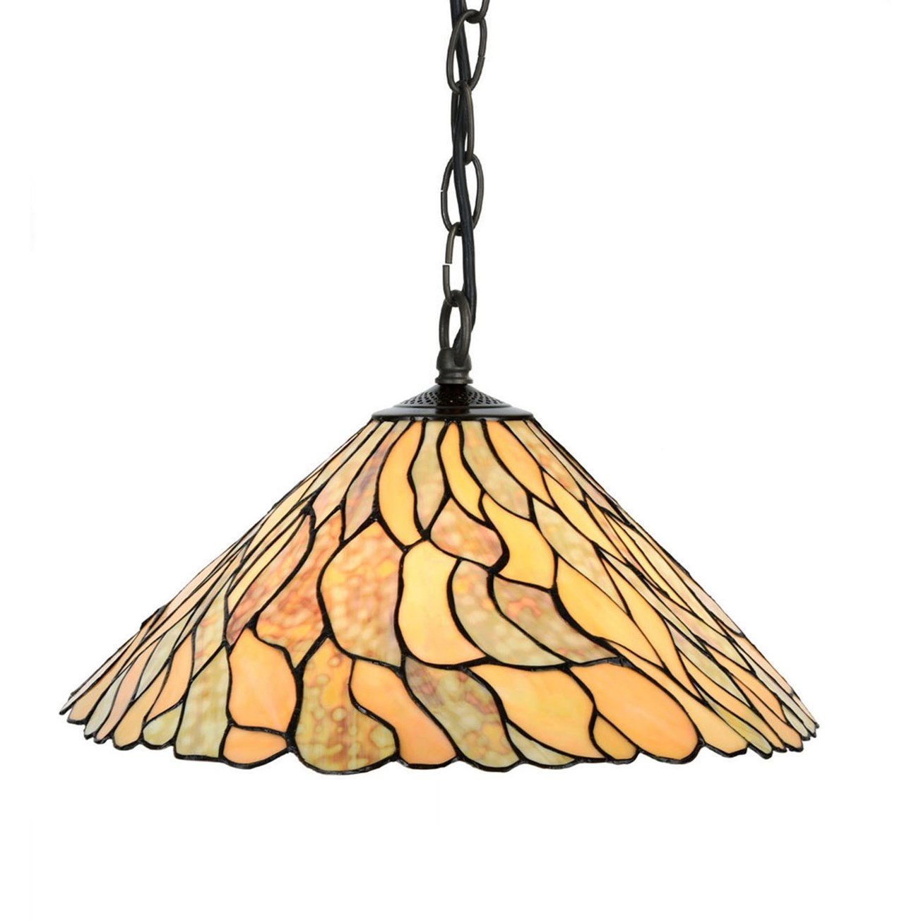 Tiffany Hanging Lamp Jade