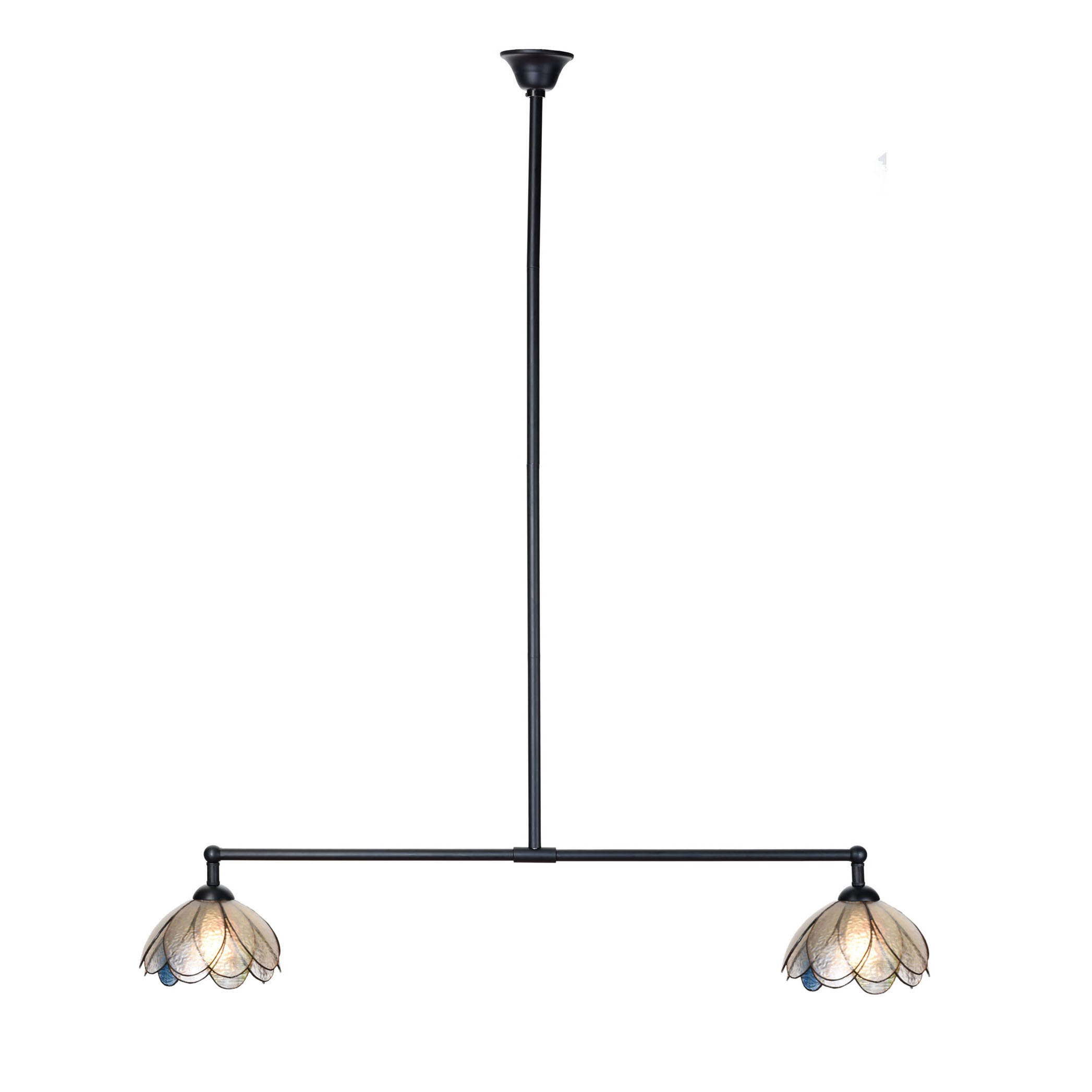 Tiffany T-lamp 2 lights Sparkling Peony