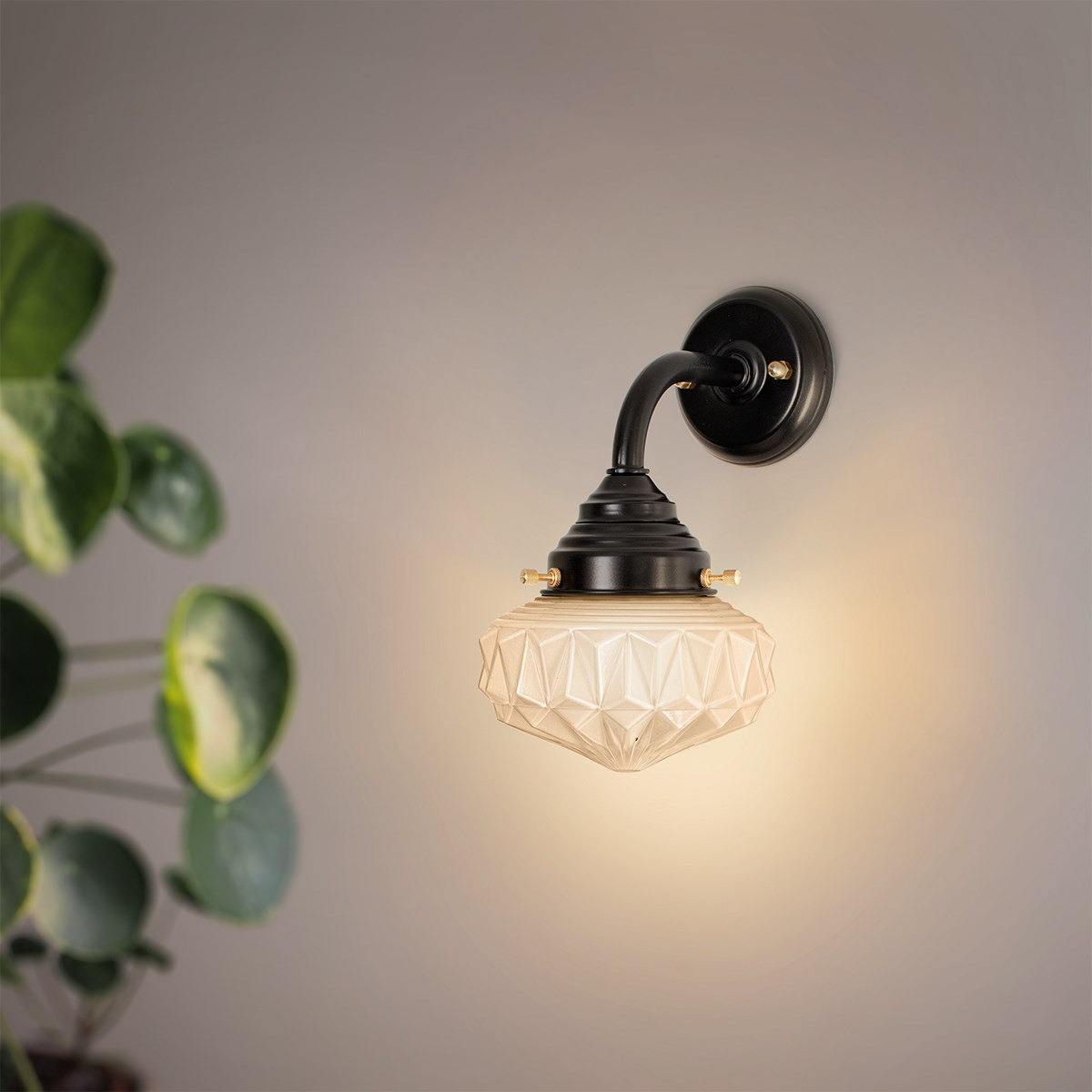 Outdoor lamp - Wall lamp Eternal Star Curve Black