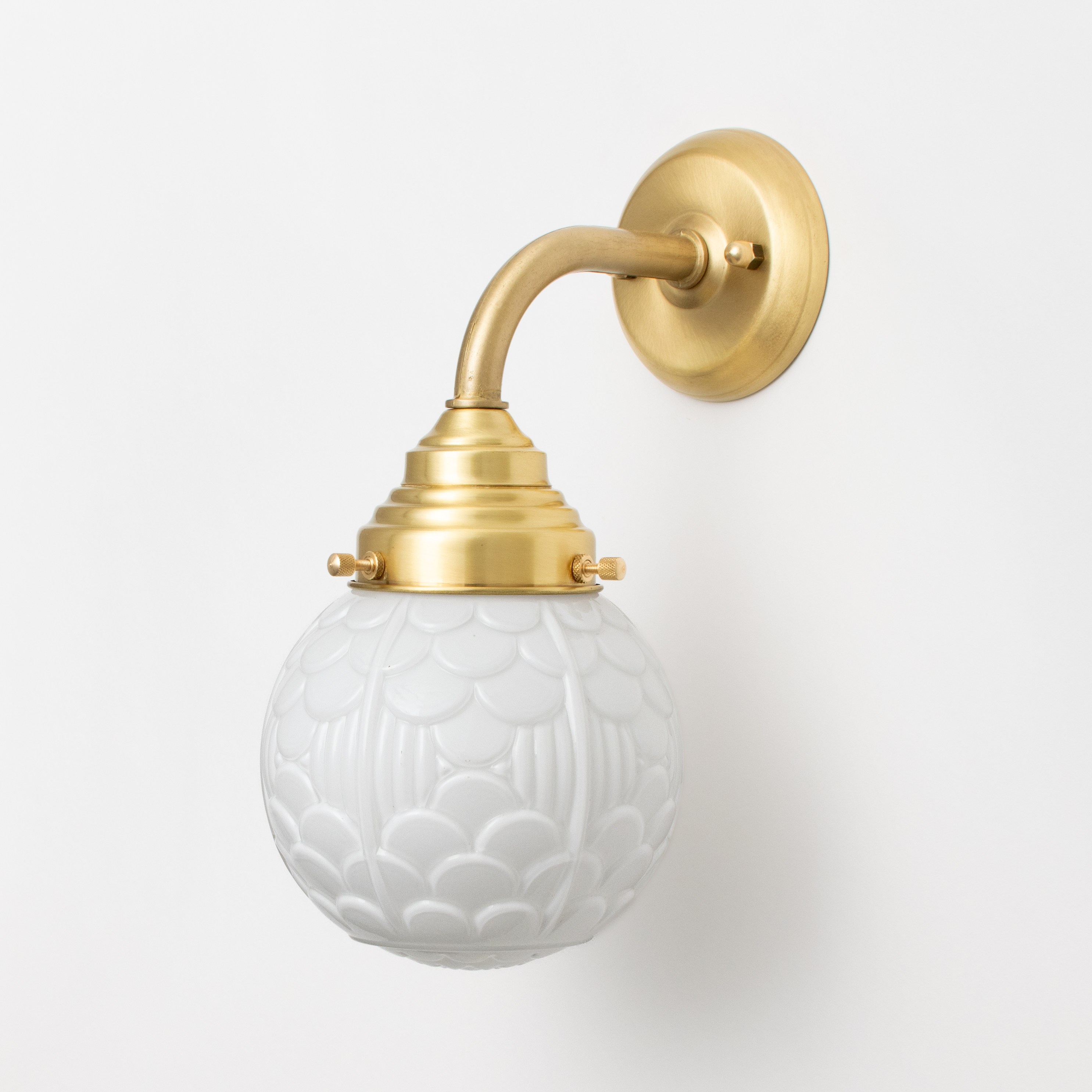 Wall Lamp Arcade Curve Brass
