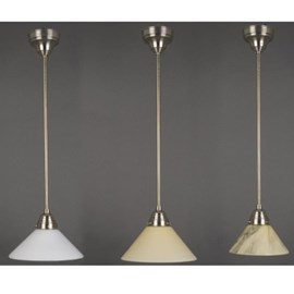 Classic Hanging Lamp Cono in 3 colours and several dimensions