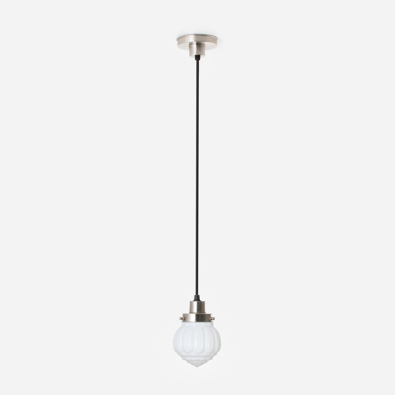Hanging lamp on cord Wassail 20's Matt nickel