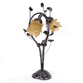 Art Nouveau Table Lamp Flower