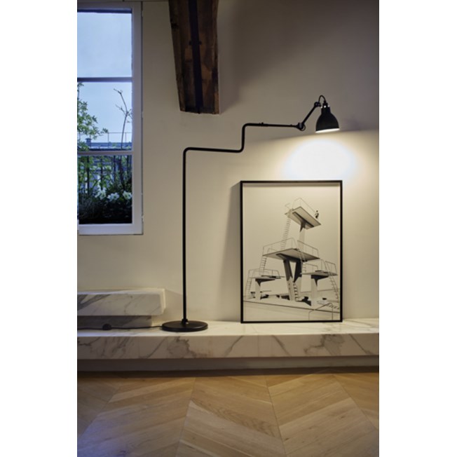 Atmopsheric Impression Floor Lamp La Lampe Gras No. 411