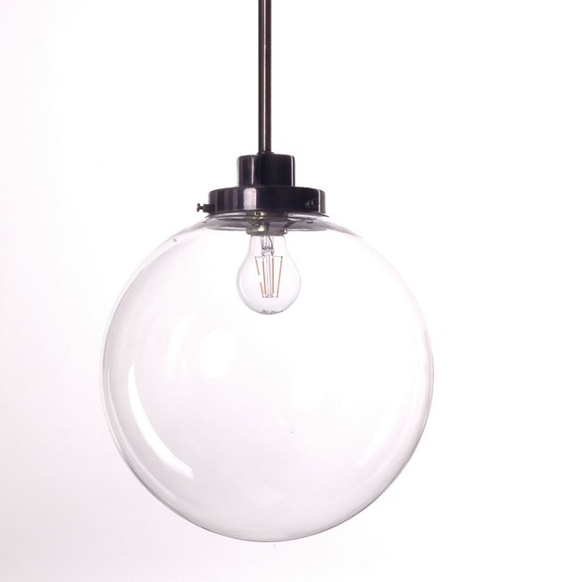 Hanging Lamp Clear Spheres