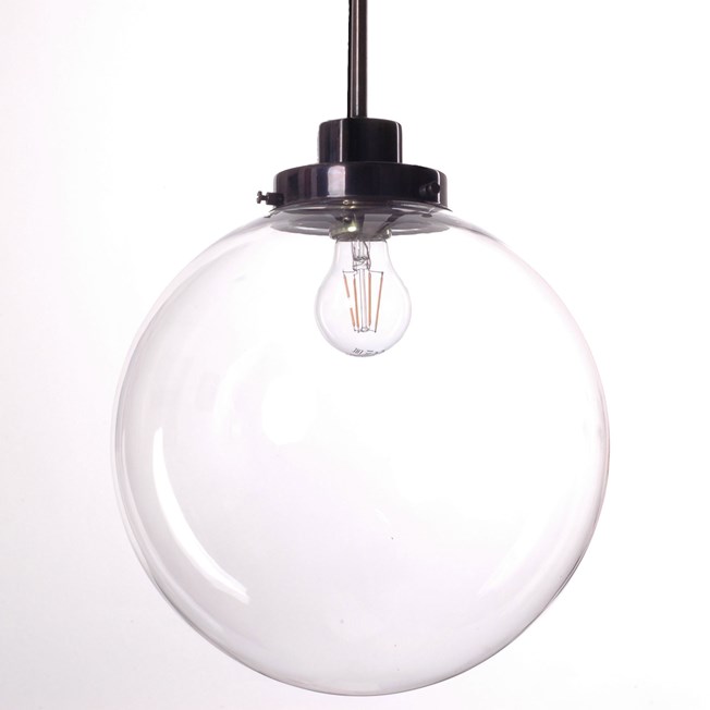 Hanging Lamp Clear Spheres