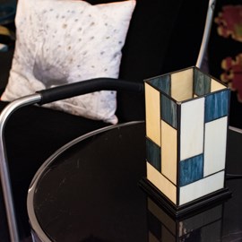 Tiffany Table Lantern Mondrian