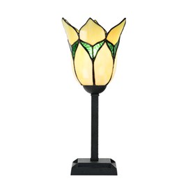Tiffany Table Lamp Lovely Flower Yellow