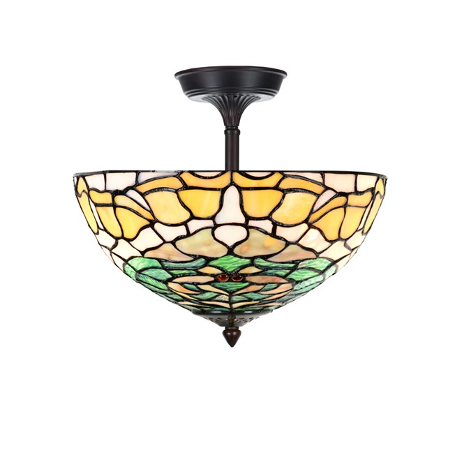 Tiffany  Elongated  Ceiling Lamp Campanula