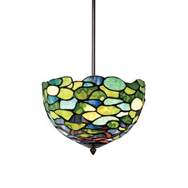 Tiffany Angular Pendant Lamp Hydrangea