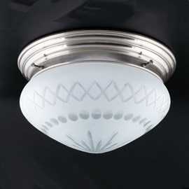 Ceiling Lamp Coupe Etched
