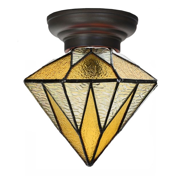 Little Tiffany Ceiling Lamp Aiko Yellow